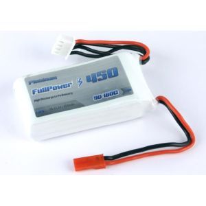 FullPower Batteria Lipo 3S 450 mAh 90C PLATINUM - BEC