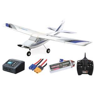 Hobbyzone Apprentice S 2 1.2m RTF AS3X e SAFE Aeromodello Elettrico SUPER COMBO
