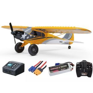 Hobbyzone Carbon Cub S 2 1.3m Cleetus McFarland Special Edition Aereo Elettrico Scuola SUPER COMBO