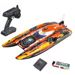 Joysway Monster Brushless Catamarano 570mm 2.4G RTR Boat Motoscafo Elettrico