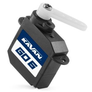 Kavan GO-6MG - 0,89 (5,5V)-0,10 (5,5V) Servocomando sub micro digitale MG