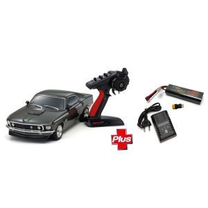 Kyosho Fazer FZ02-L Ford Mustang Boss 429 Black 1969 1:10 Full Set - Automodello Elettrico