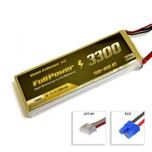 FullPower Batteria Lipo 3S 3300 mAh 50C Gold V2 - EC3