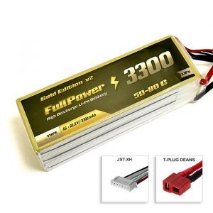 FullPower Batteria Lipo 6S 3300 mAh 50C Gold V2 - DEANS