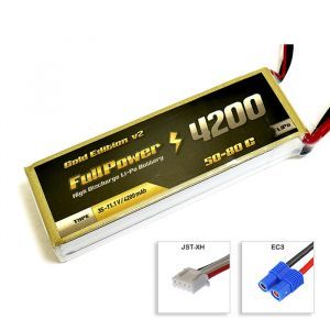 FullPower Batteria Lipo 3S 4200 mAh 50C Gold V2 - EC3