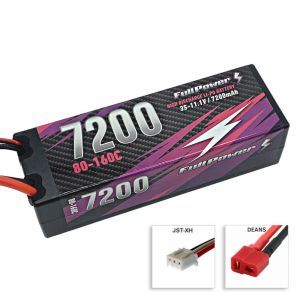 FullPower Batteria Lipo 3S 7200mAh 80/160C HARDCASE - DEANS