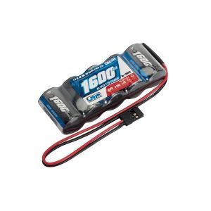 LRP XTEC Batteria RX 1600 mA NiMh 6V in linea spina JR