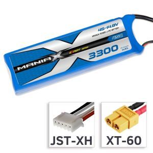 ManiaX Batteria Lipo 4S 14,8V 3300mAh 45C - XT60
