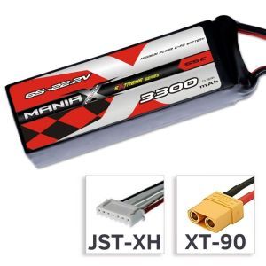 ManiaX Batteria Lipo 22.2V 3300mAh 55C XT90 plug
