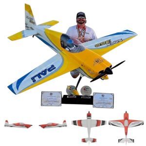 Pau Model SLICK 360 120cc Rosso - Aeromodello acrobatico