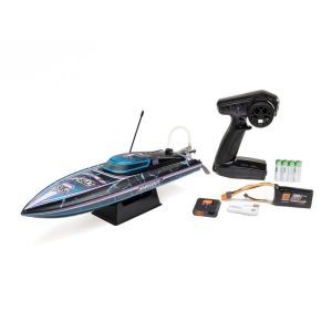 ProBoat Recoil 2 18 Self-Righting Brushless Deep-V RTR, Shreddy Nera - Motoscafo Elettrico