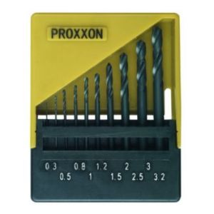 Proxxon Serie punte HSS in cassetta (10 pezzi)