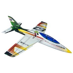 RC Factory Ares verde - Aeromodello acrobatico indoor