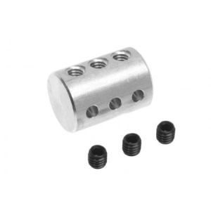 MP JET Connettore triplo per tiranteria da 2 mm