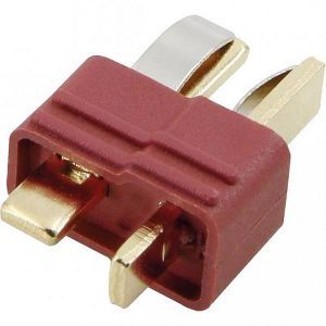 Robbe ROBBE T-CONNECTORS MALE 5PCS GOLDPLUG CONTACT WITH PLUG; WITH GOLD PLUG