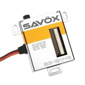 SAVOX SG-1211MG - 11,0 (7,4V)-0,15 (7,4V) Servocomando alare
