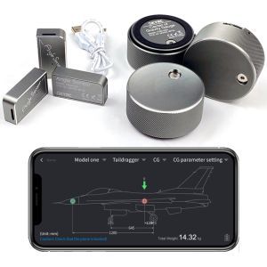 SkyRC CG Gauge + Angle Gauge - Misuratore baricentro ed escursioni