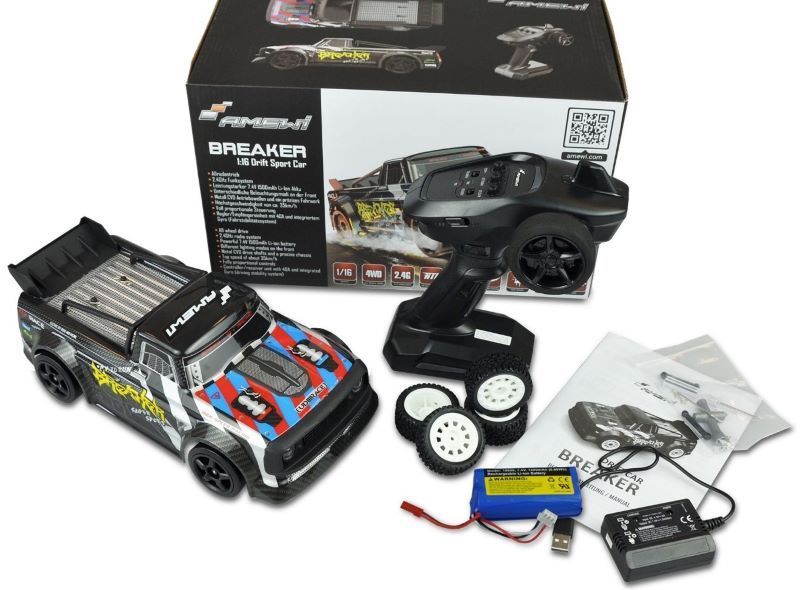 Amewi 22517 – Palestra In Scala 1:24 Modellismo, 2.4 GHz, RTR Pronto All'uso