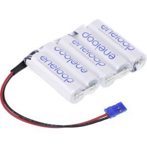 Eneloop Batteria RX per riceventi 2000mAh NiMh 6,0V in linea spina JR