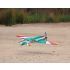 Seagull Curare-style 64’’ RC1 ARF VERDE con carrelli retrattili - Aeromodello acrobatico vintage