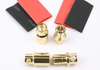 FullPower Connettore maschio/femmina dorato 8,0 mm (2 coppie)