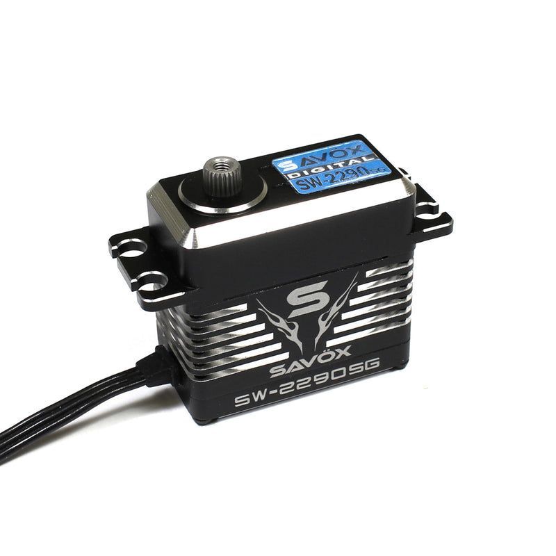 SAVOX SW-2290SG BLACK (6,0-8,4V) - 70,0 (8,4V)-0,11 (8,4V) Servocomando standard Brushless
